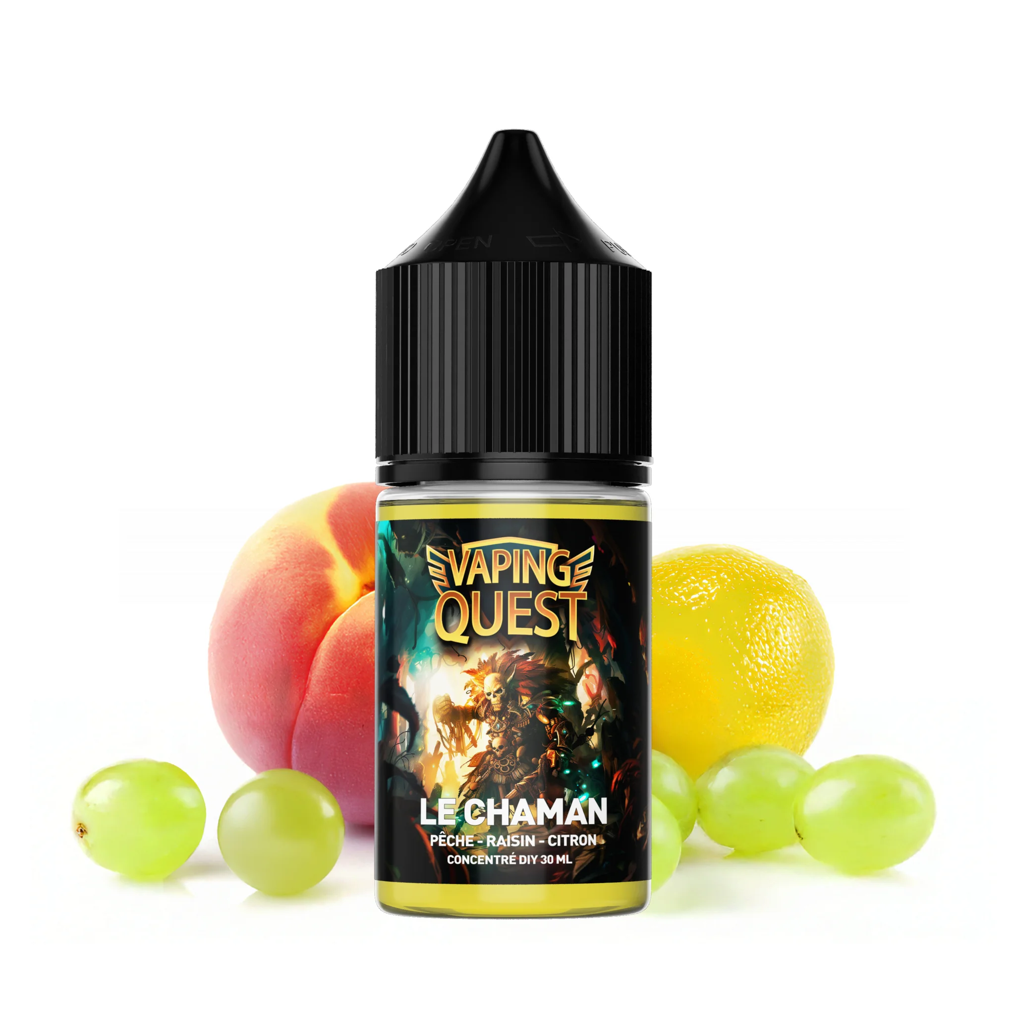 Concentré - Vaping Quest - Le Chaman 0mg 30 ml - Mixup Labs